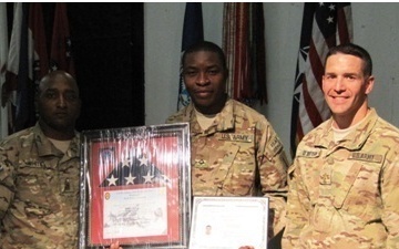 Big Red One soldier becomes US citizen during deployment to Afghanistan