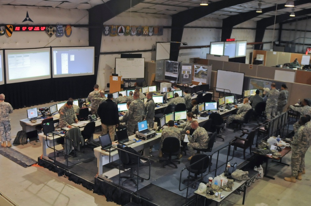36th Eng. Bde. trains on Command and Control systems