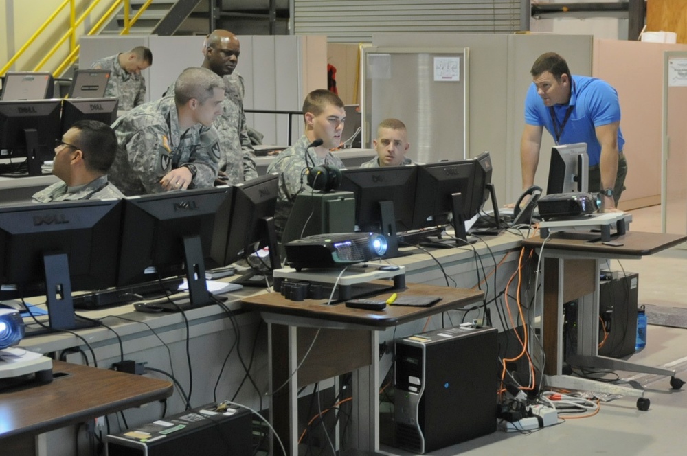 36th Eng. Bde. trains on Command and Control systems