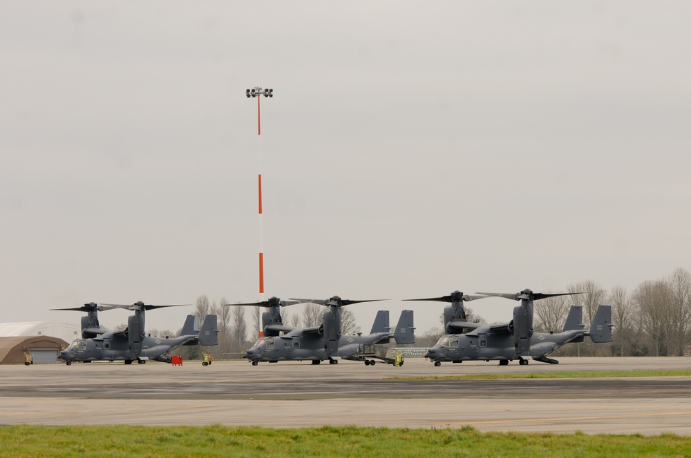 RAF Fairford supports training mission