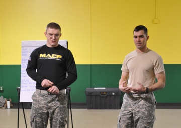 Military police use alternative methods to cover training and daily missions while unit is away