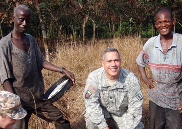 Michigan National Guard and Latvian Armed Forces-Travel Contact Team to Liberia