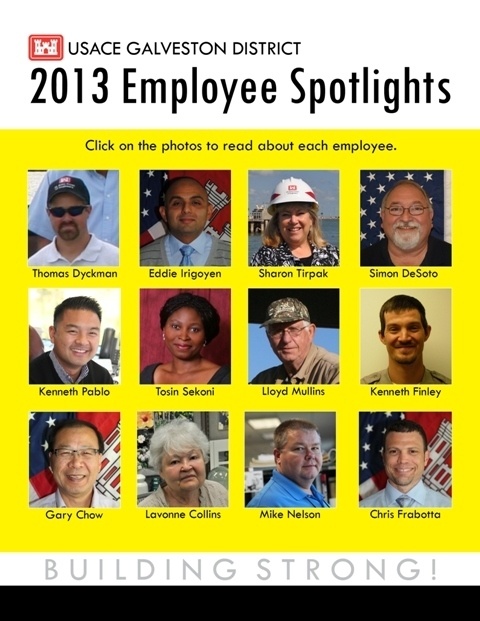 2013 USACE Galveston District Employee Spotlights