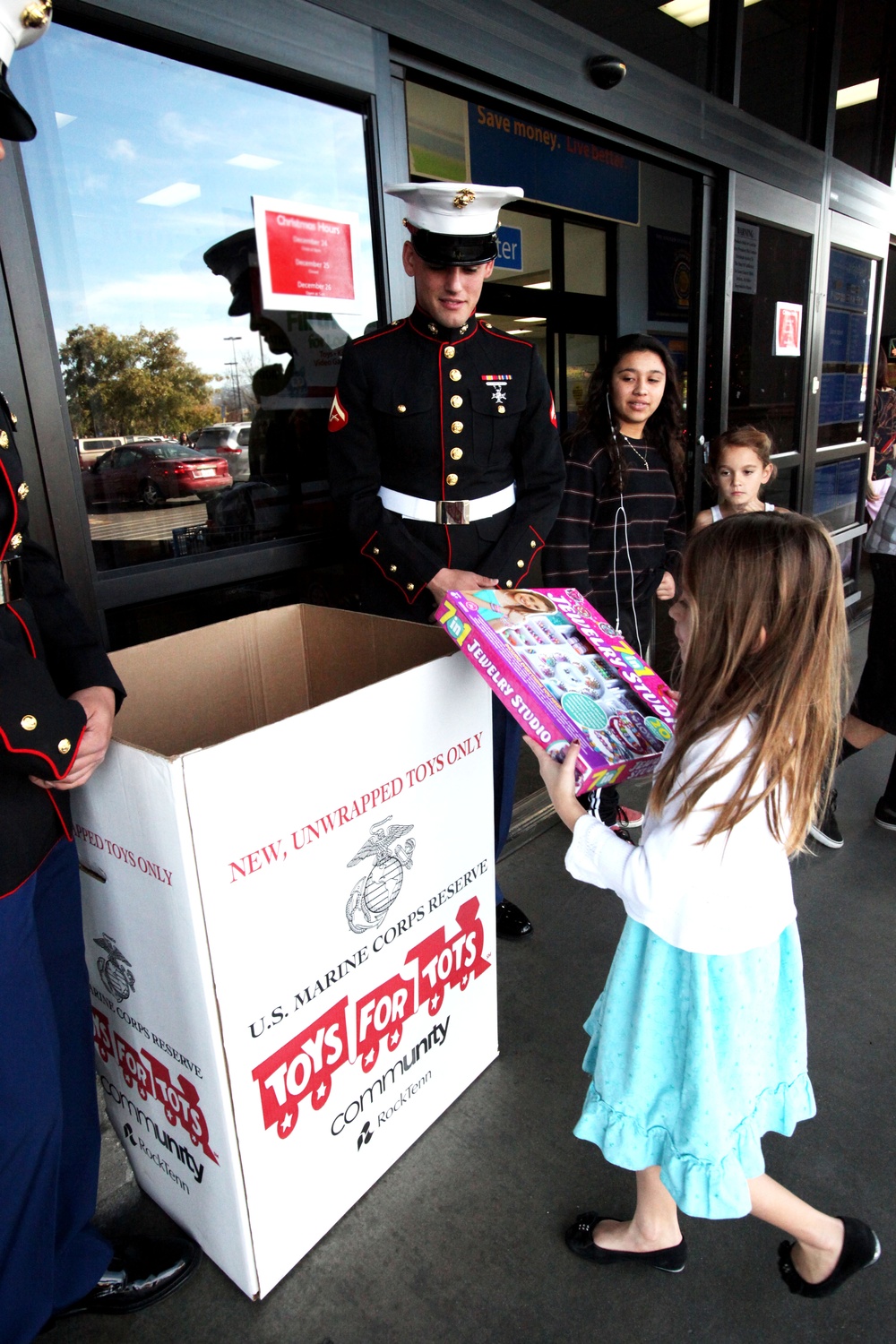 CLB-15 gives back to local community during Toys for Tots drive