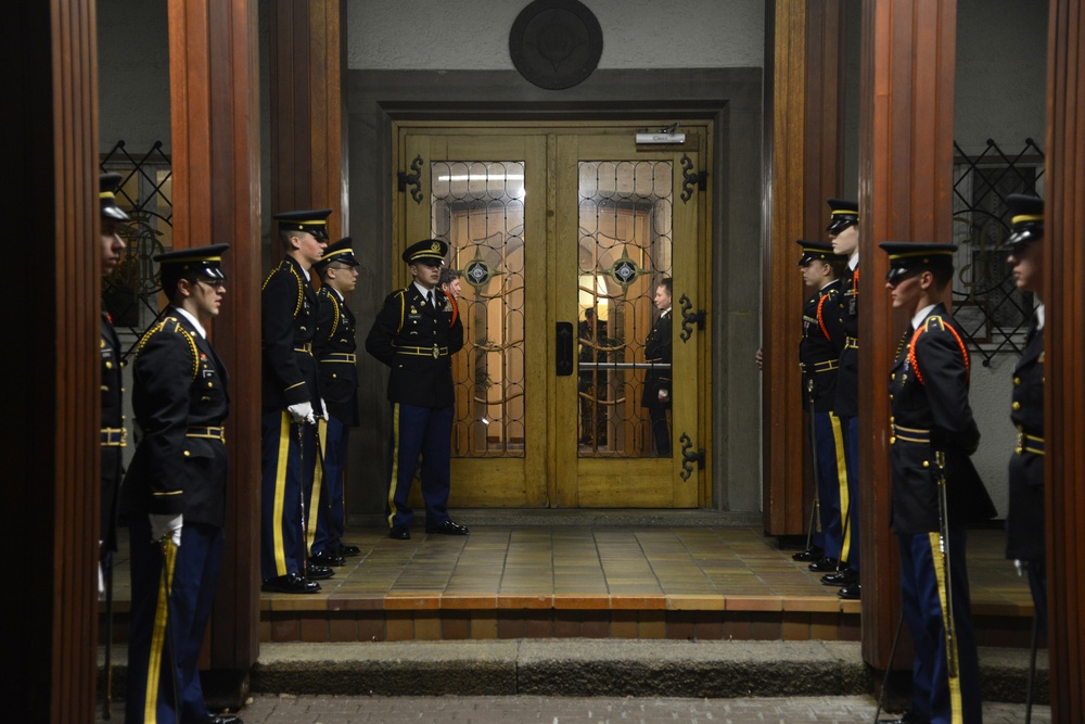 European Command holiday reception