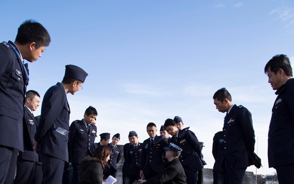 USS George Washington visit
