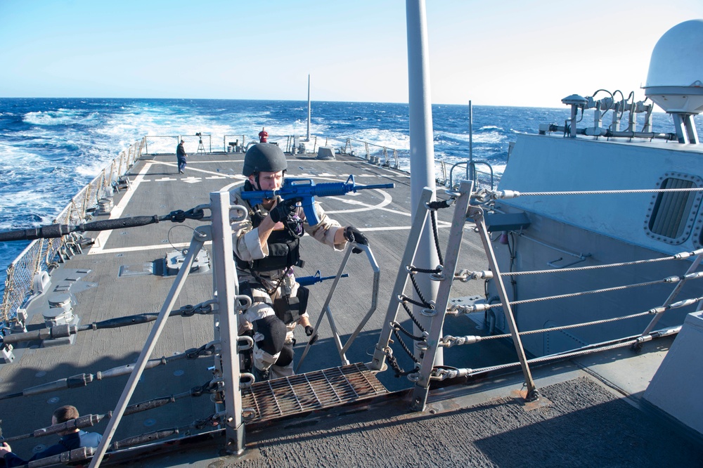 USS Stout action