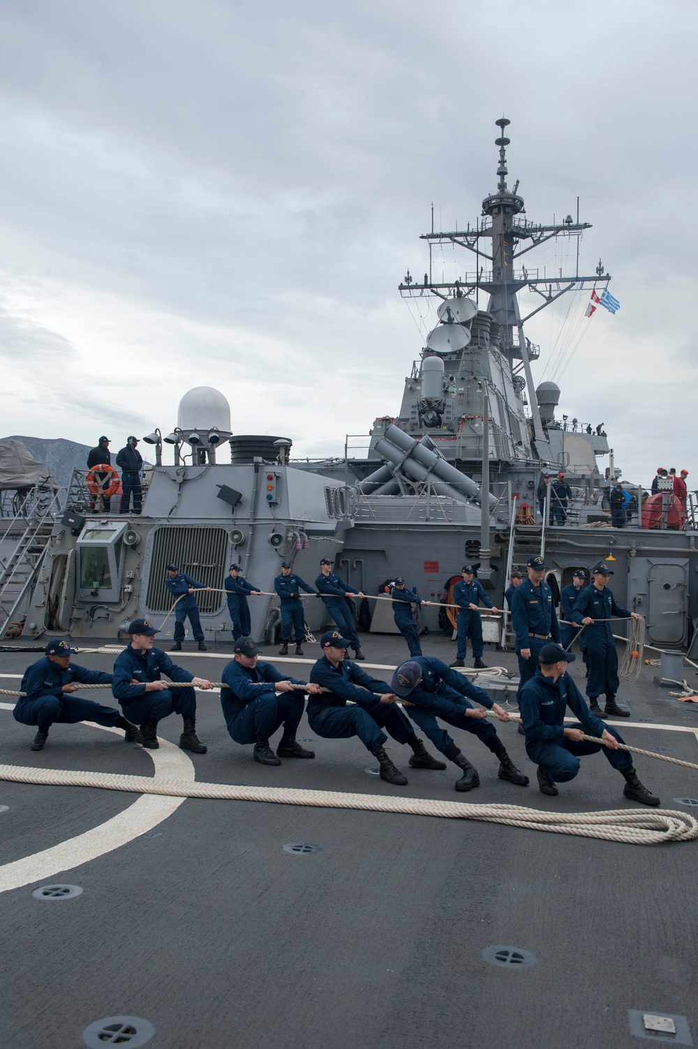 USS Stout action