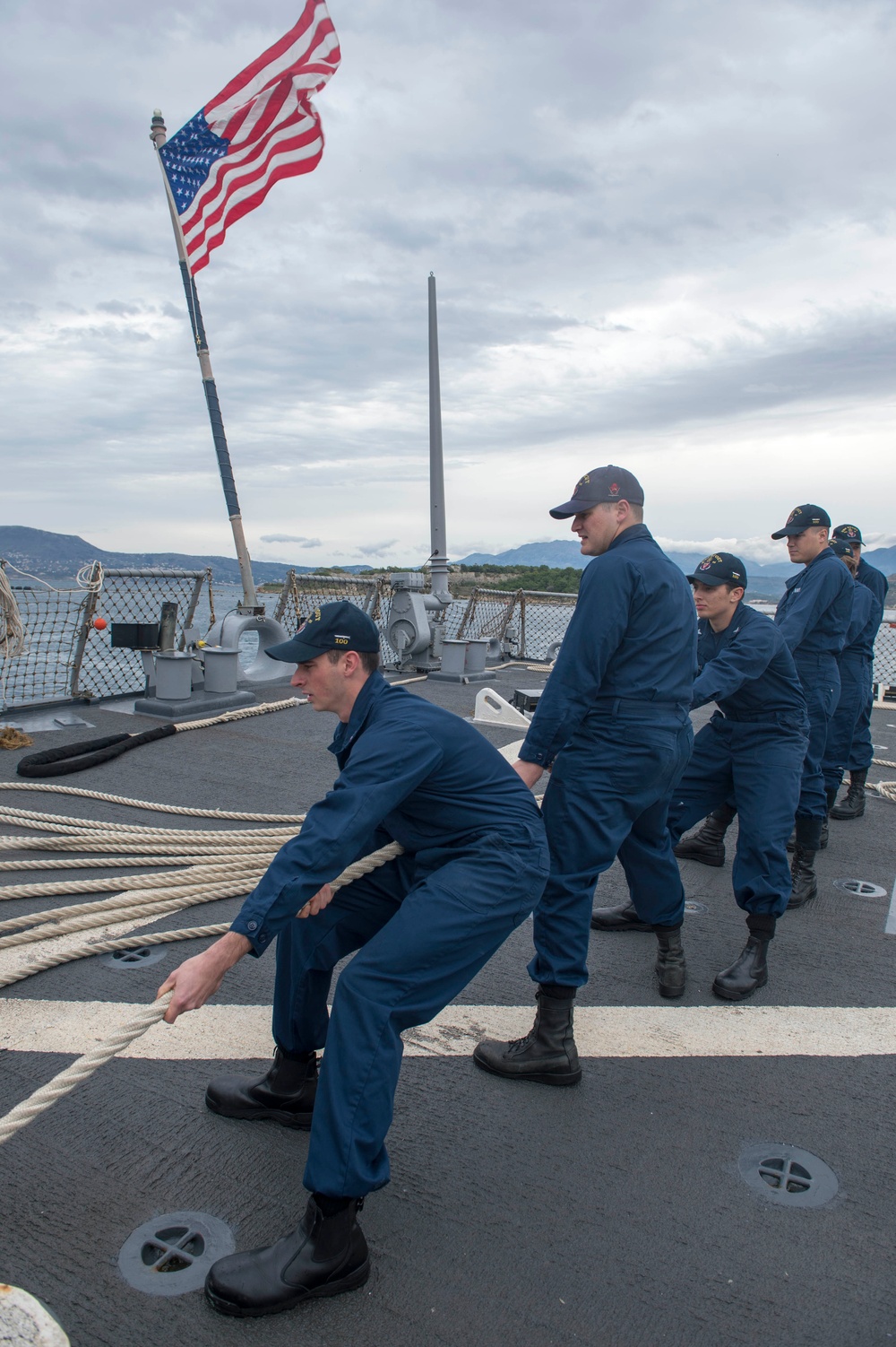 USS Stout action