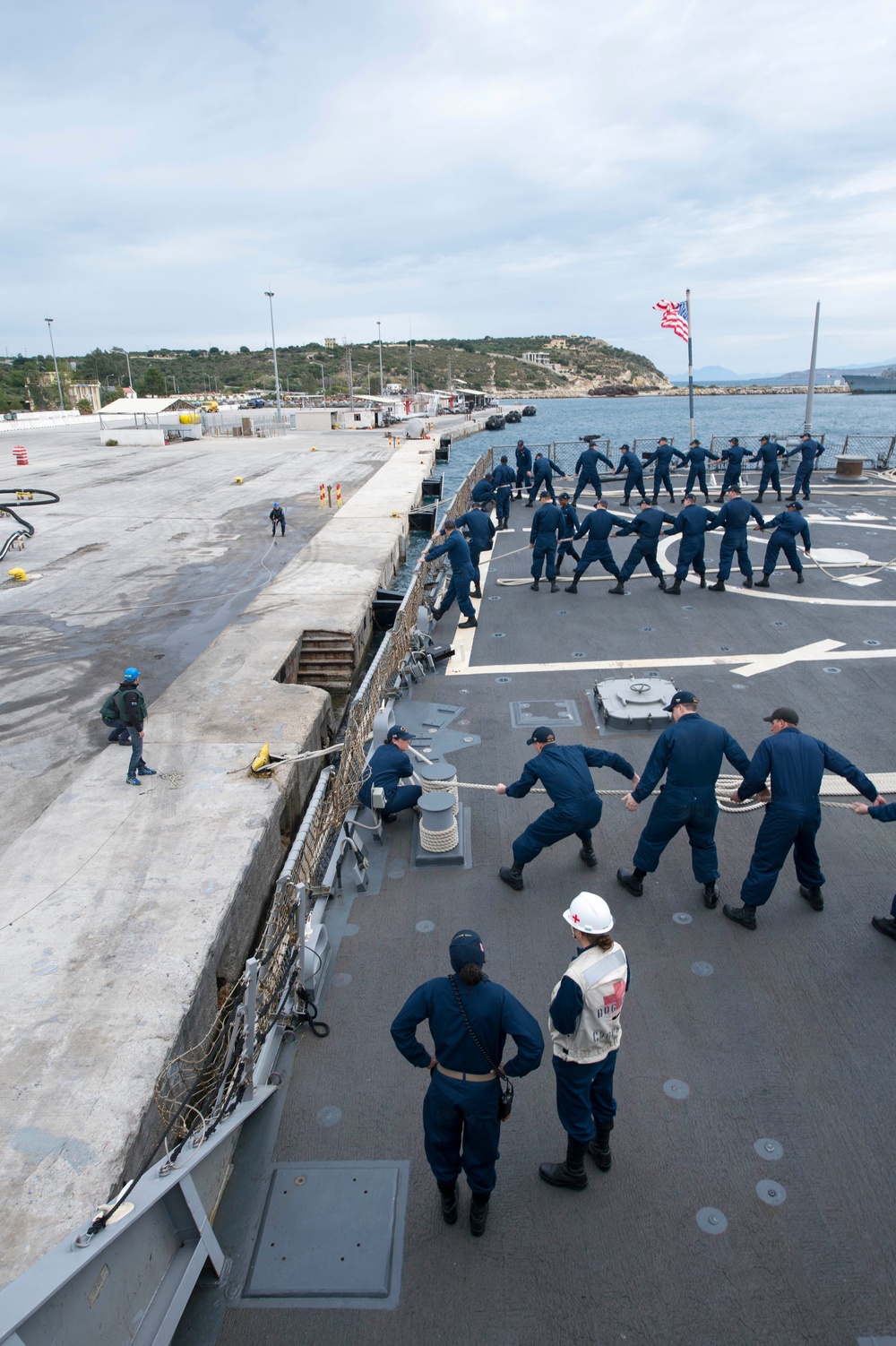 USS Stout action