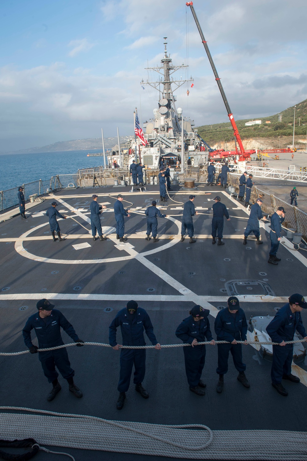 USS Stout action