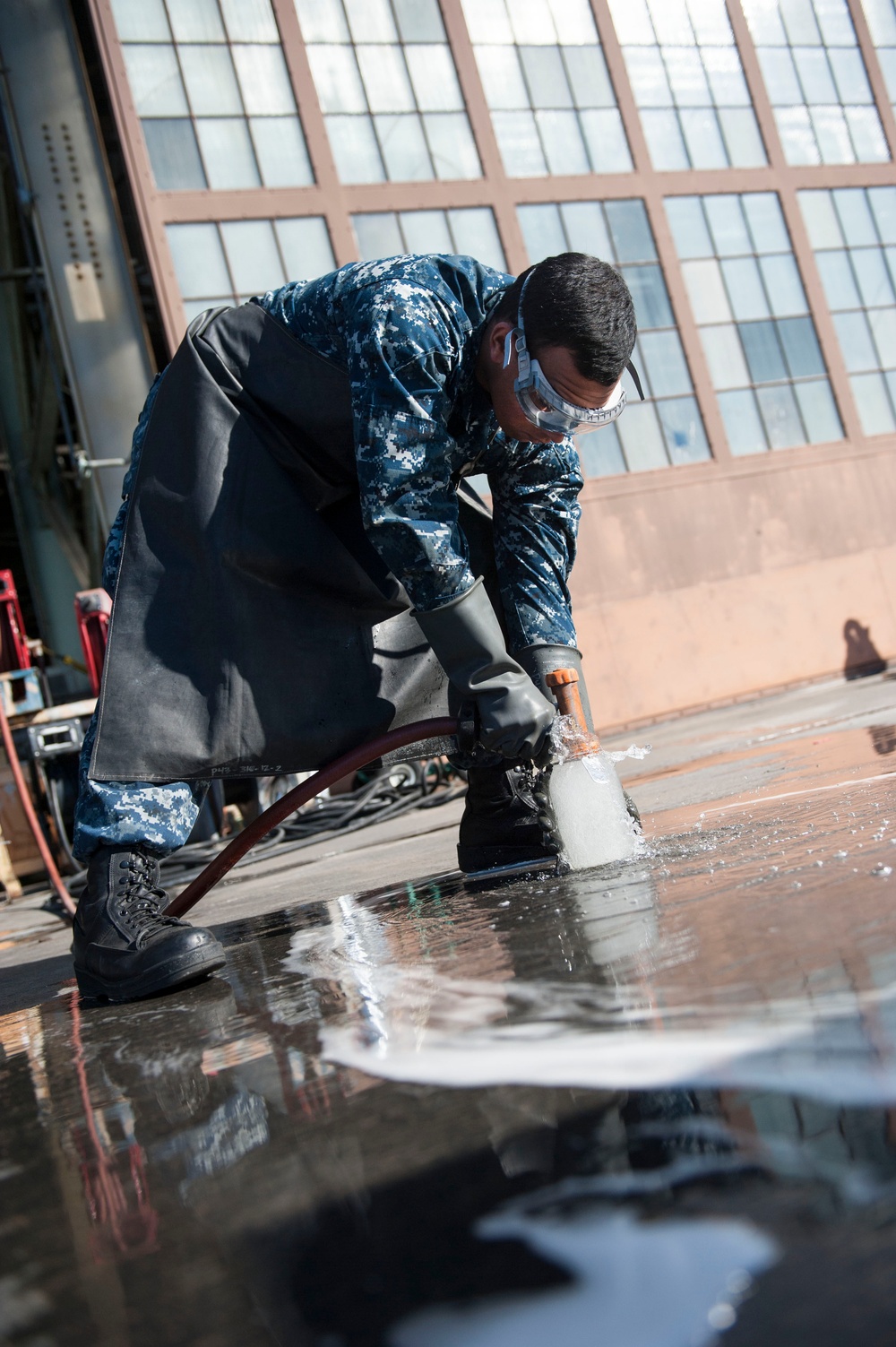 VRC-30 sailors at work