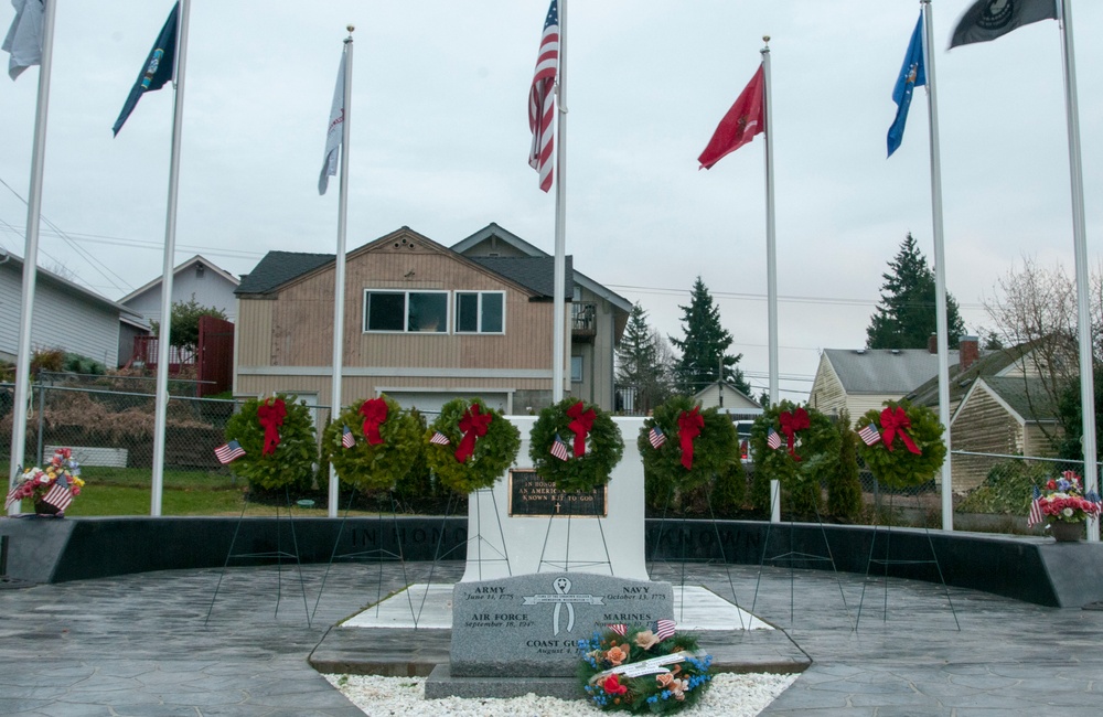 National Wreaths Across America Day ceremony