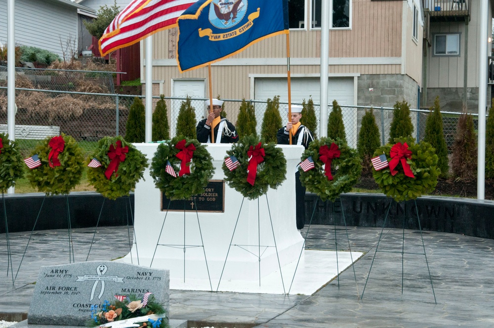 National Wreaths Across America Day ceremony