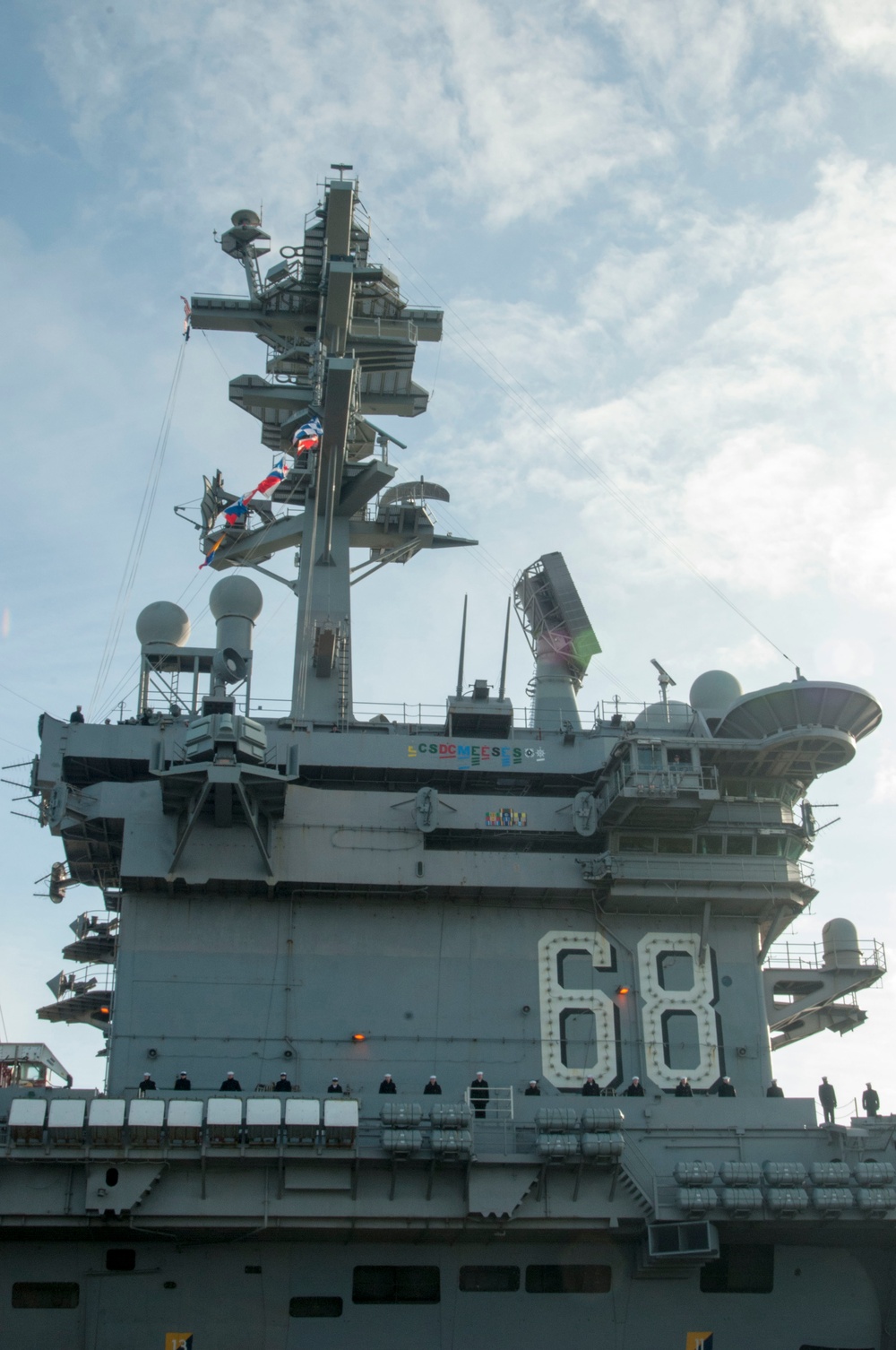 USS Nimitz homecoming