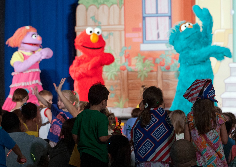 Sesame Street event at NSA Naples