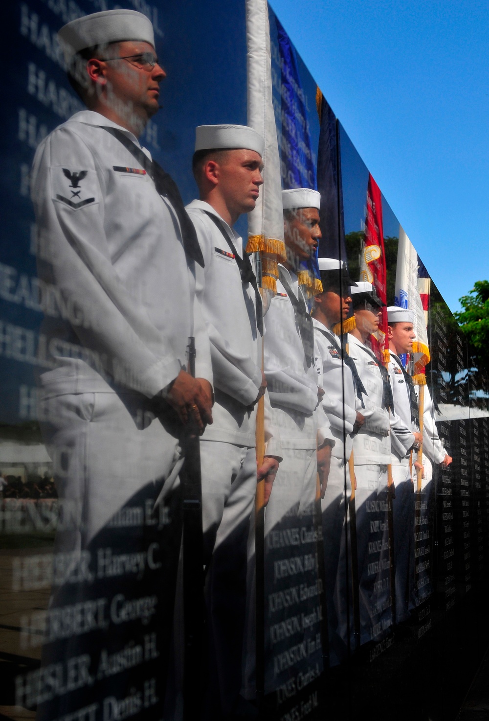 USS Oklahoma Memorial's Pearl Harbor service