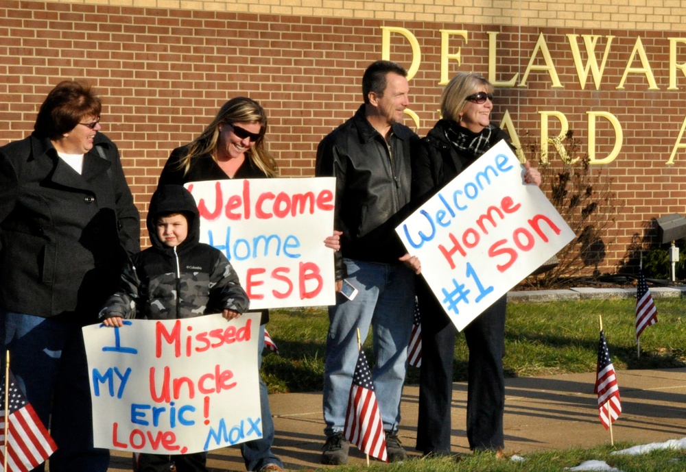 Welcome home 198th Expeditionary Signal Battalion, Advance Party Welcome home 198th Expeditionary Signal Battalion, Advance Party