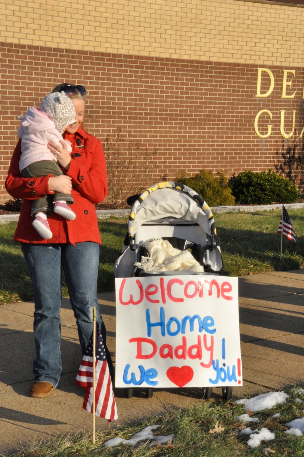 Welcome home 198th Expeditionary Signal Battalion, Advance Party Welcome home 198th Expeditionary Signal Battalion, Advance Party