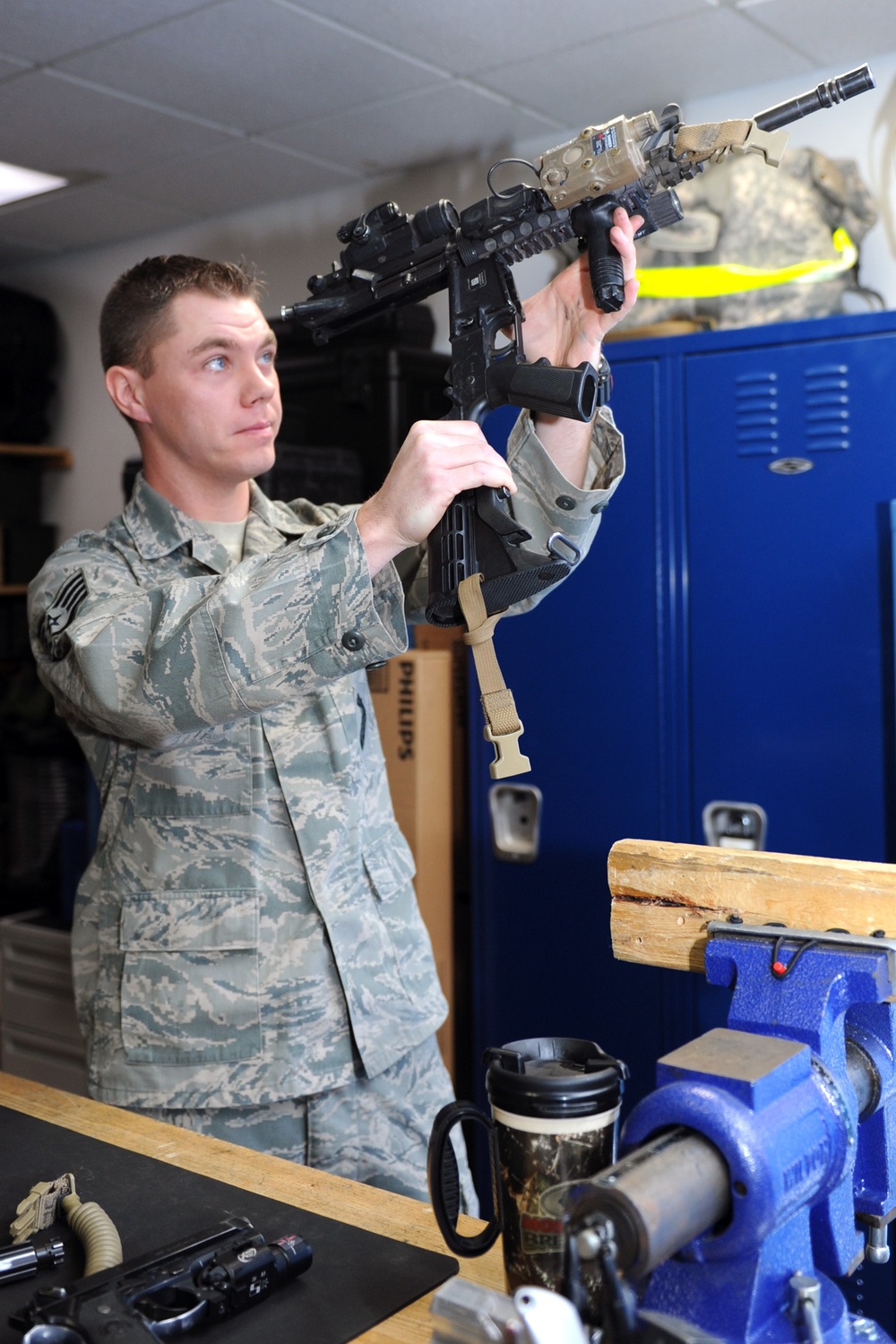 NCO keeps TRF Armory certified, ready to defend