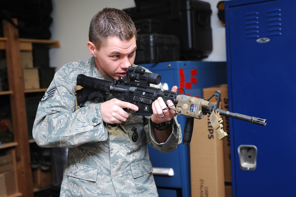 NCO keeps TRF Armory certified, ready to defend