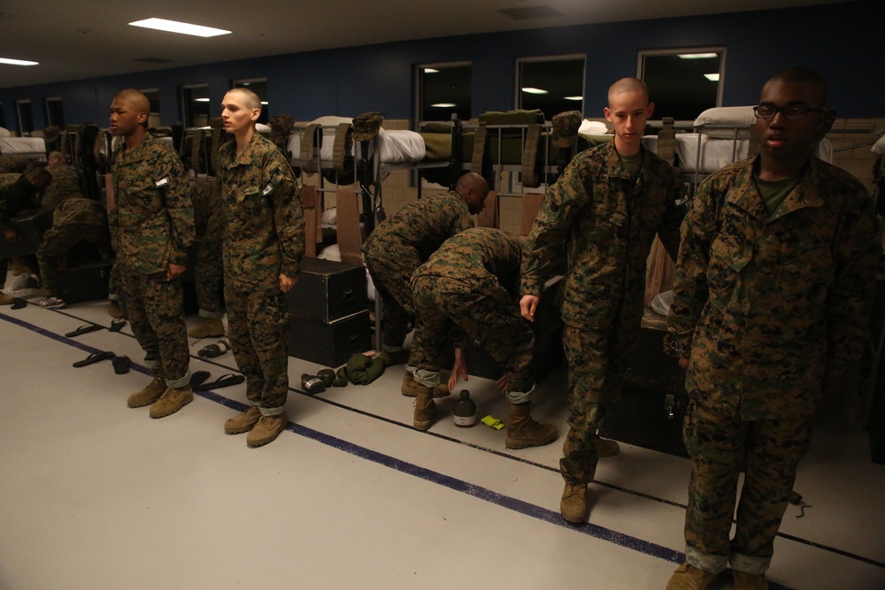 Photo Gallery: Parris Island keeps recruits busy before sunrise