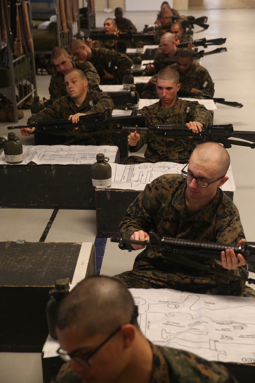 Photo Gallery:  Marine recruits learn discipline, responsibility on Parris Island