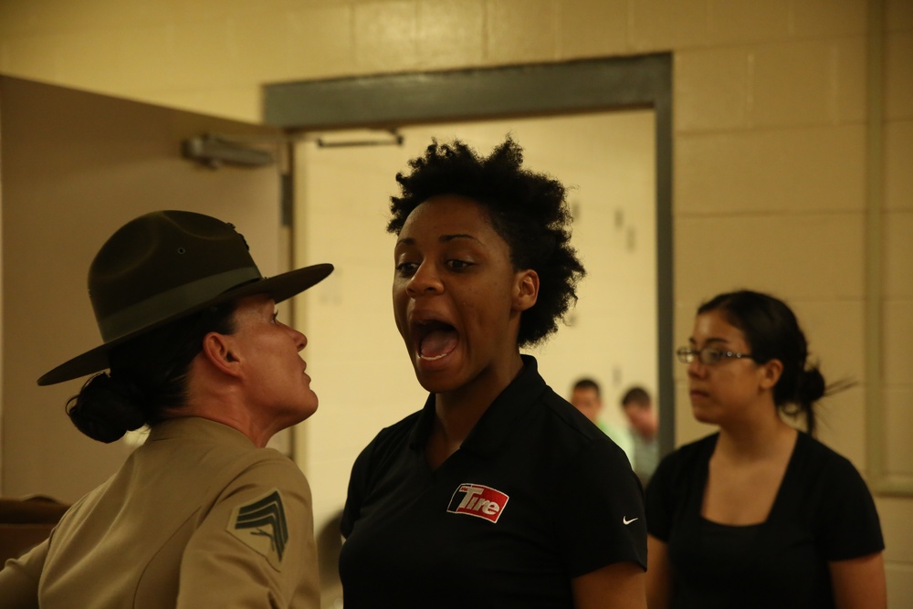 Photo Gallery: Young men, women arrive on Parris Island for chance to earn title Marine