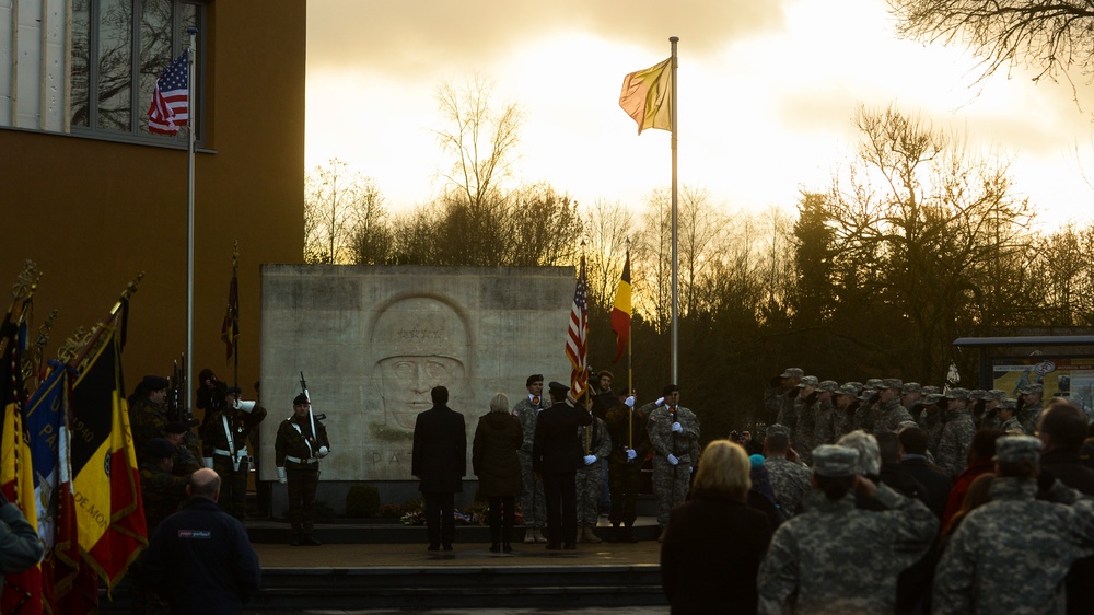 Bastogne memorial walk