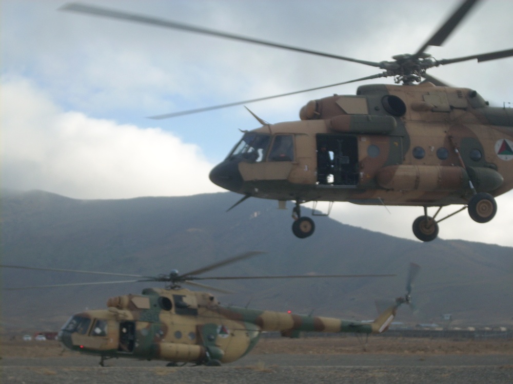 Afghan Air Force Mi-17