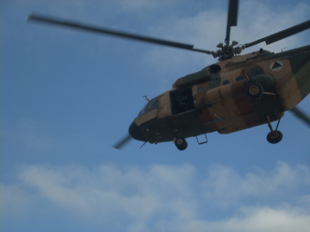 Afghan Air Force Mi-17