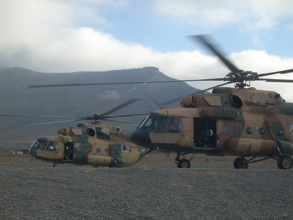 Afghan Air Force Mi-17