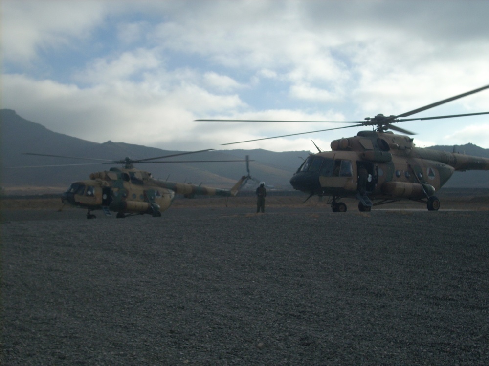 Afghan Air Force Mi-17