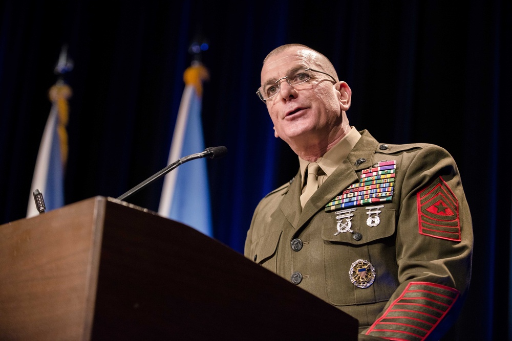 &quot;The Noncommissioned Officer and Petty Officer: Backbone of the Armed Forces&quot; book roll out at the Pentagon