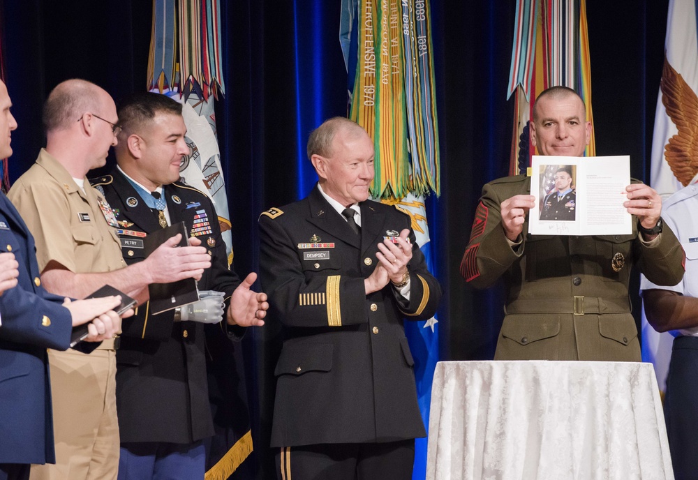 &quot;The Noncommissioned Officer and Petty Officer: Backbone of the Armed Forces&quot; book roll out at the Pentagon