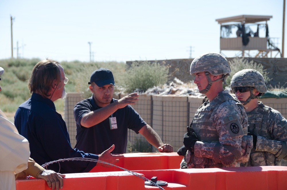 Task Force Stallion &amp; 211th MP Company conduct external security training