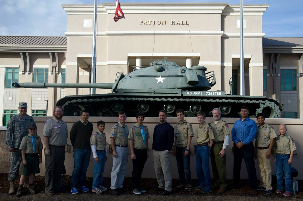 US Army Central hosts Boy Scout Troop 86