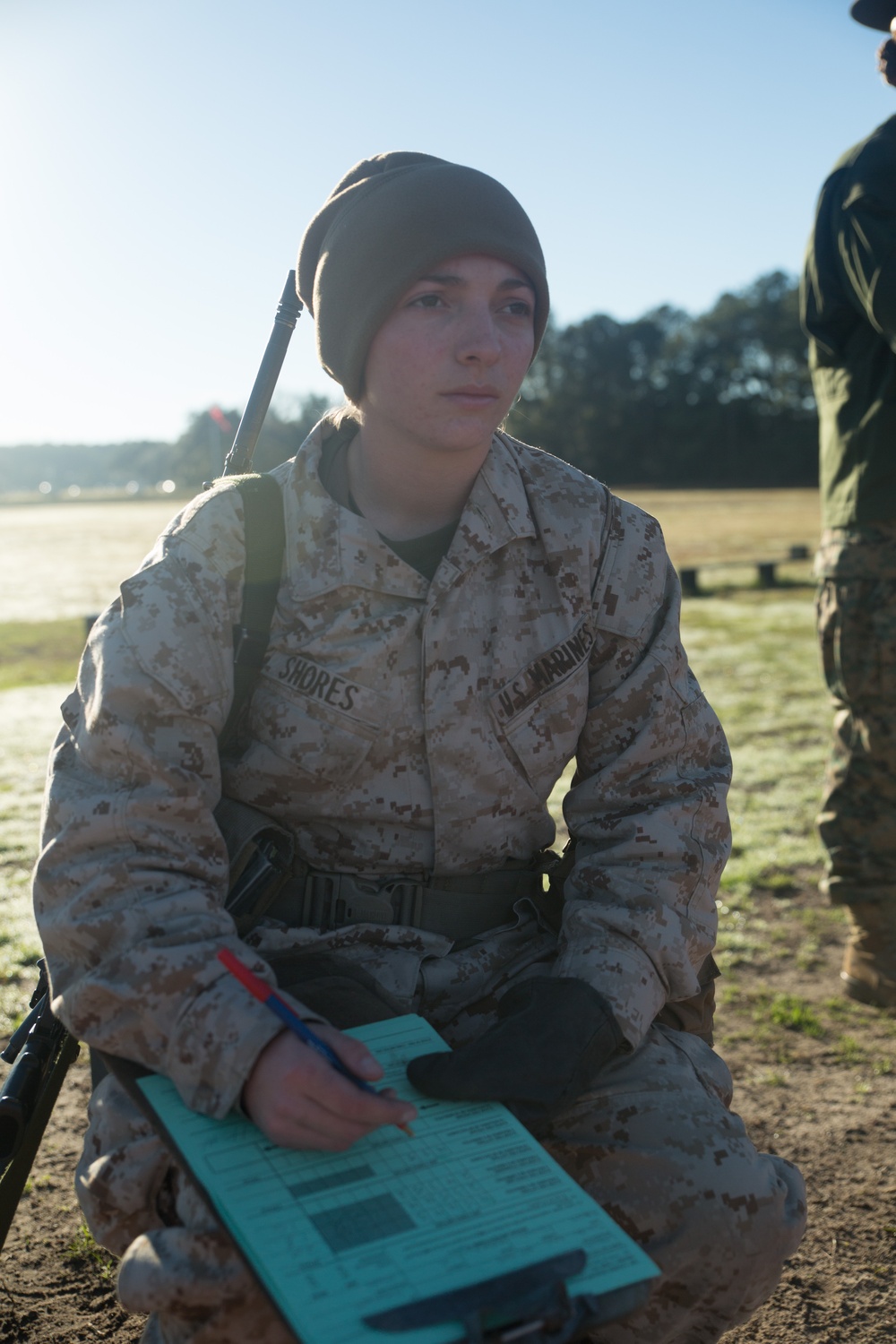 Wildomar, Calif., native training at Parris Island to become U.S. Marine