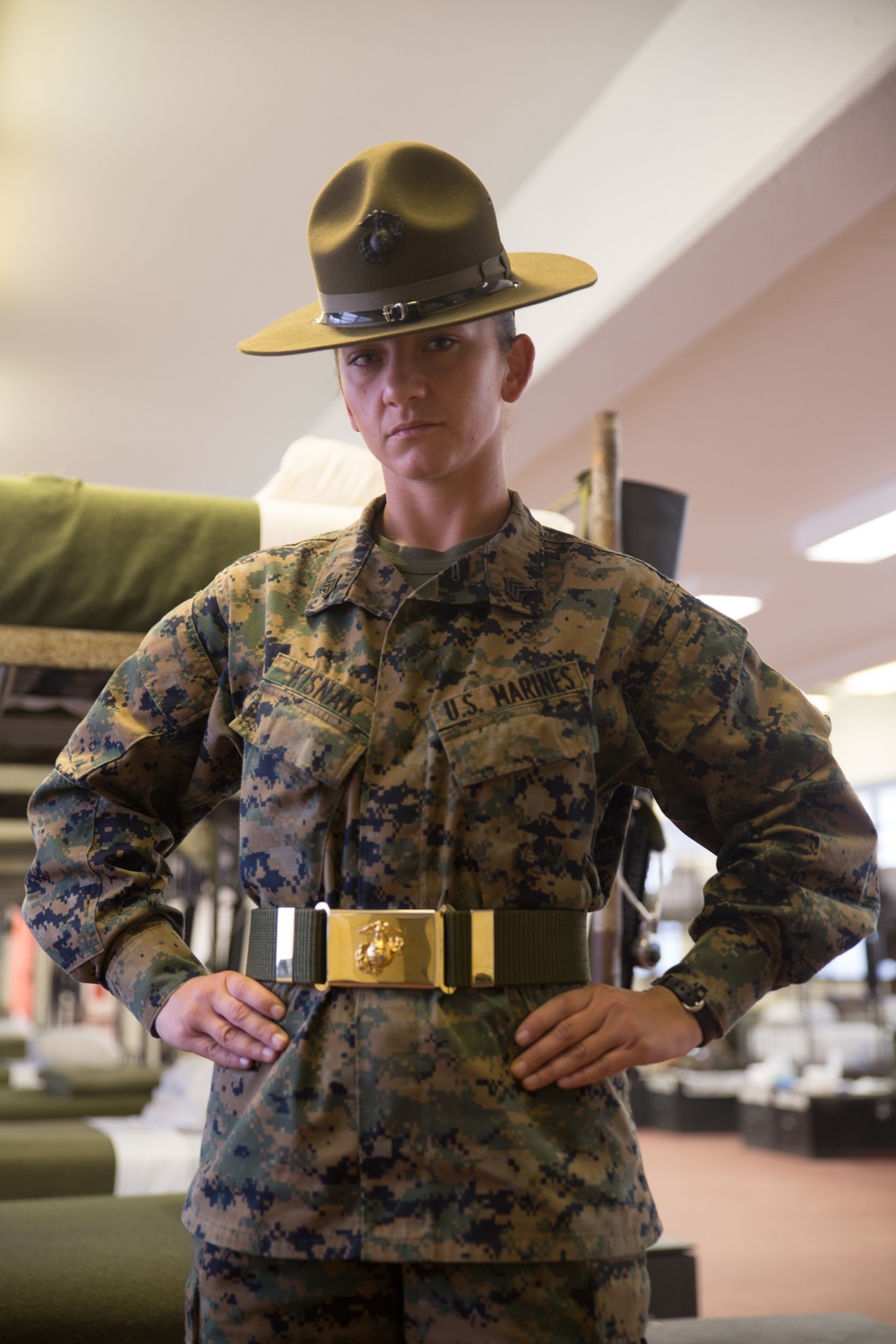 Trenton, N.J., native a Marine Corps drill instructor on Parris Island