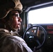 Motor T Marines tread road carefully for simulated enemy attacks