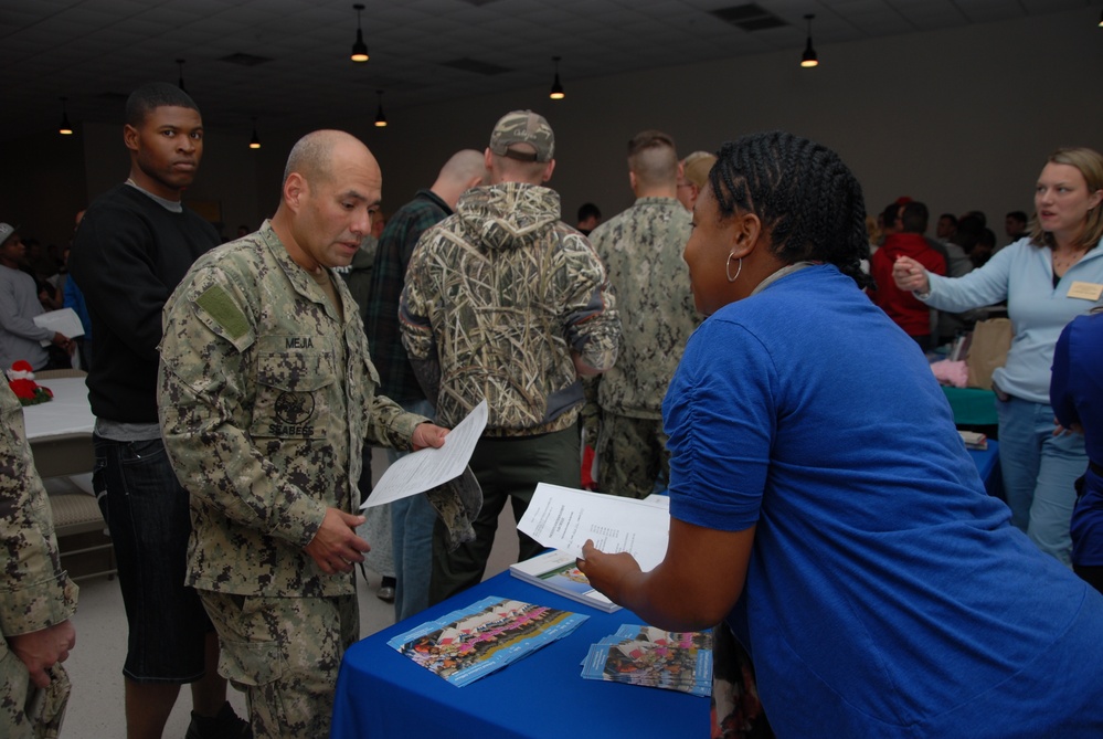 The holidays bring final pre-deployment fair to NMCB 74