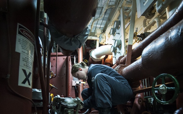 USS Chafee operations
