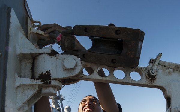 USS Chafee operations