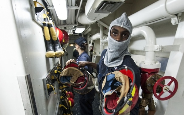 USS Chafee operations