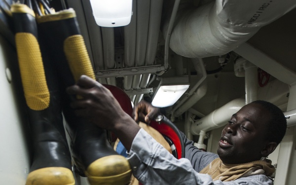 USS Chafee operations