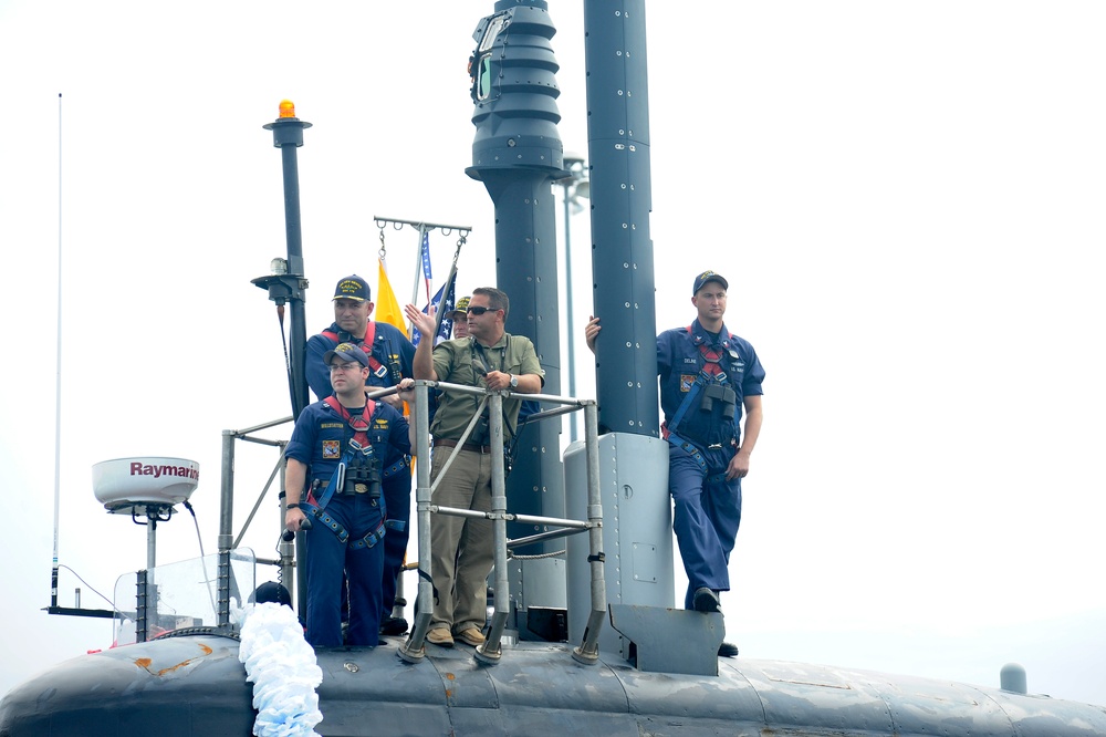 USS New Mexico activity