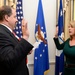 Deborah James swears in