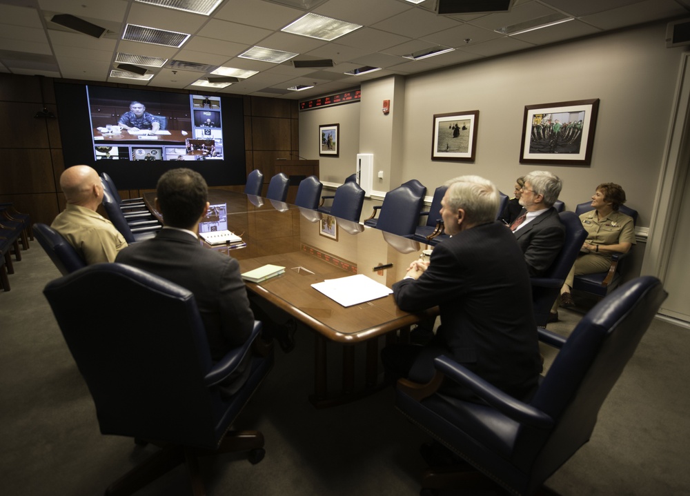 Secretary of the Navy teleconference