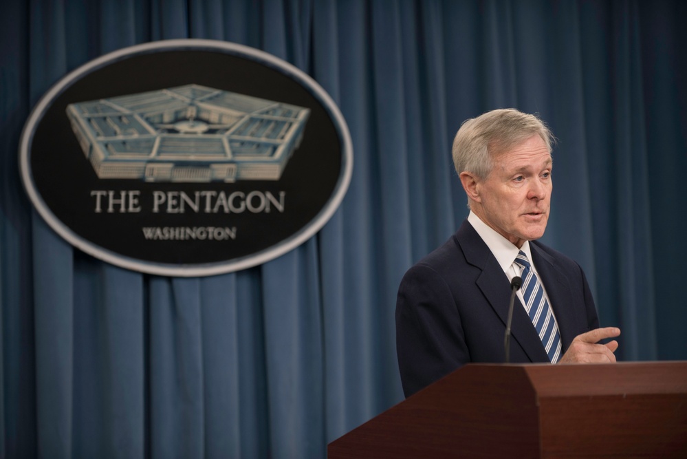 Secretary of the Navy press brief