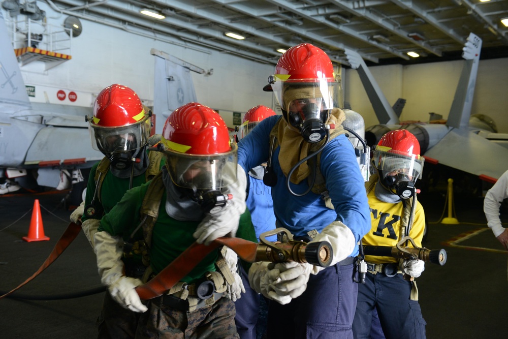 General quarters drill